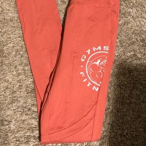 Red Gymshark Leggings